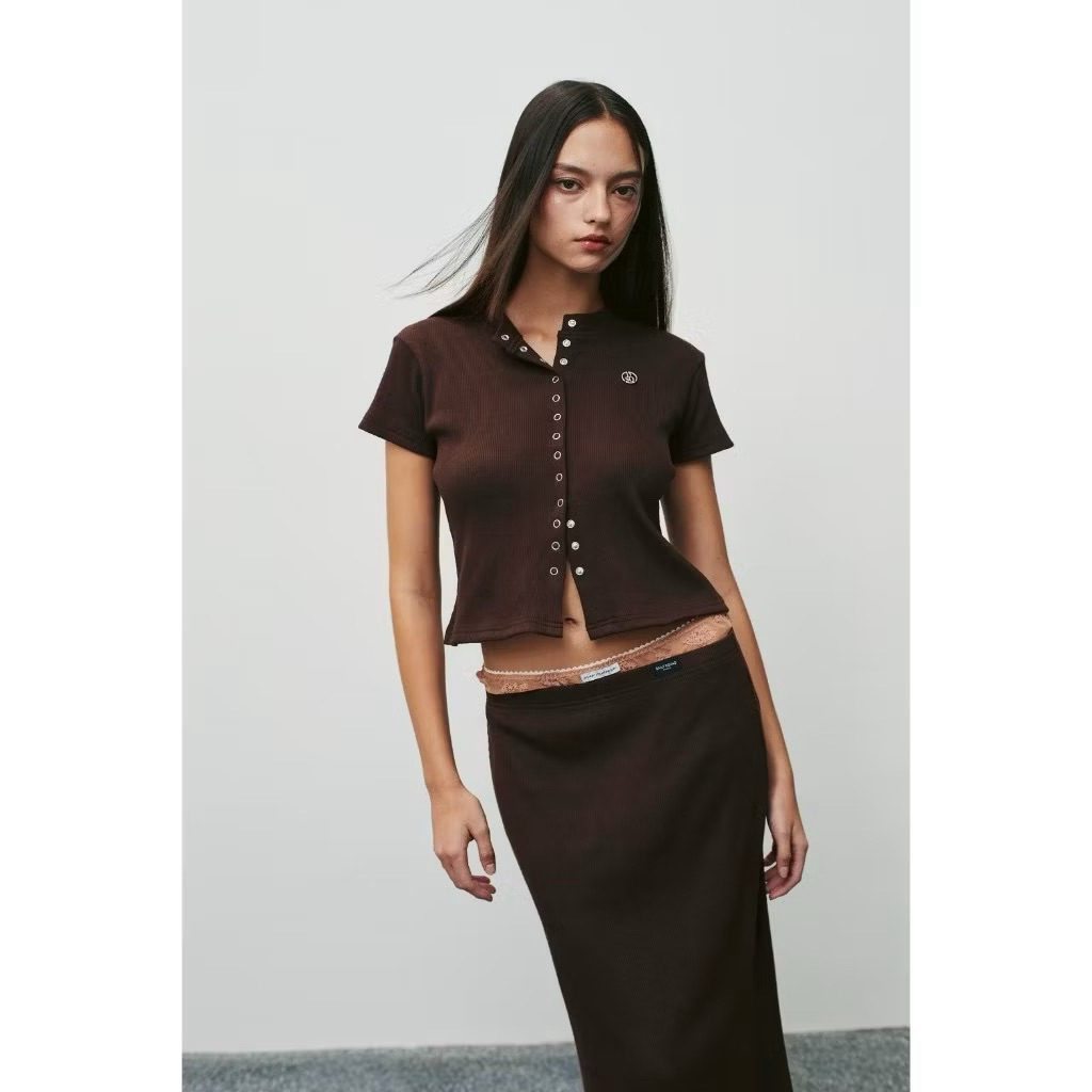 DAILY SQUAD Stone Snap เสื้อกระดุม