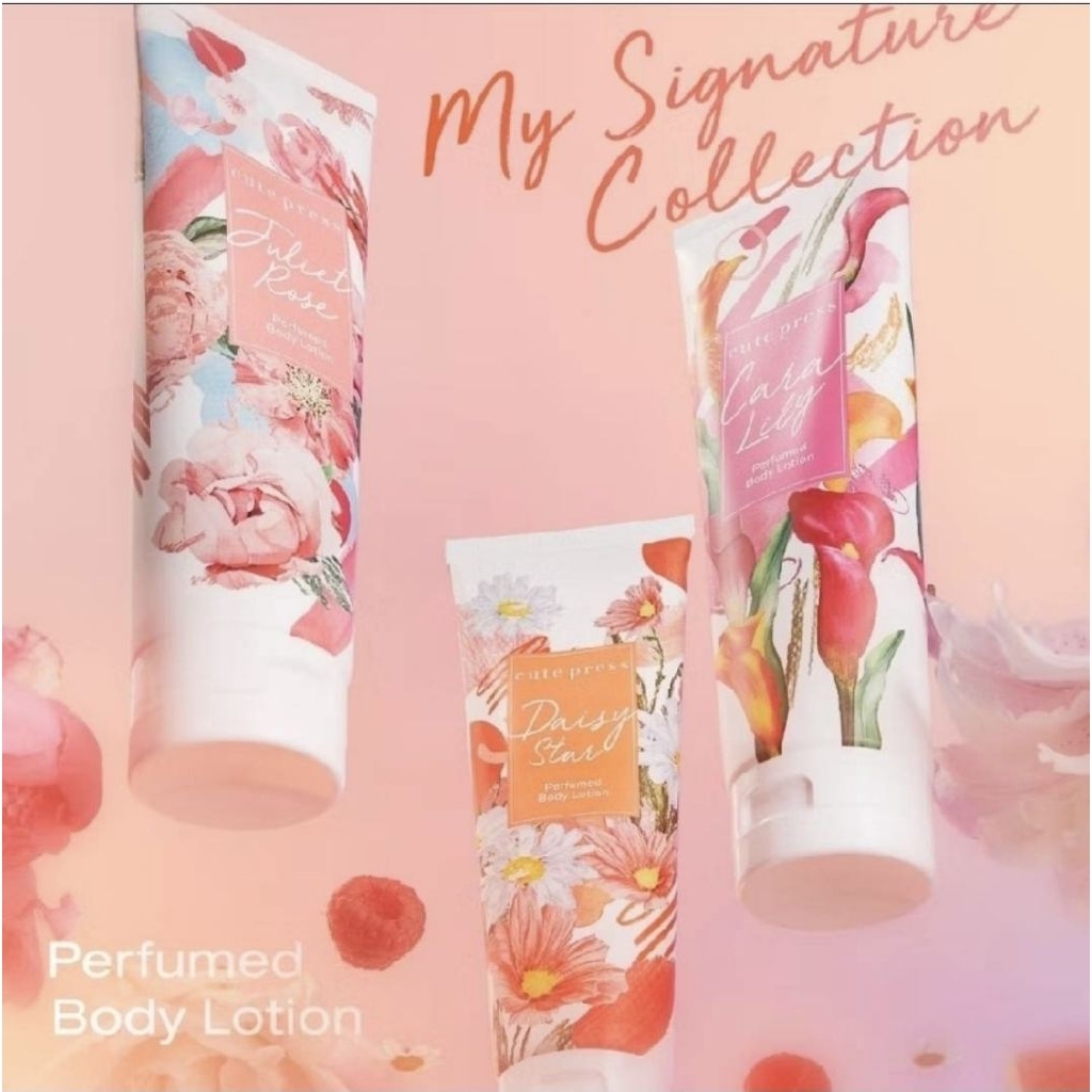 Cute Press Daisy Star Perfumed Body Lotion 250g คิวท์เพรส โลชั่นน้ำหอมบำรุงผิวกาย s.4