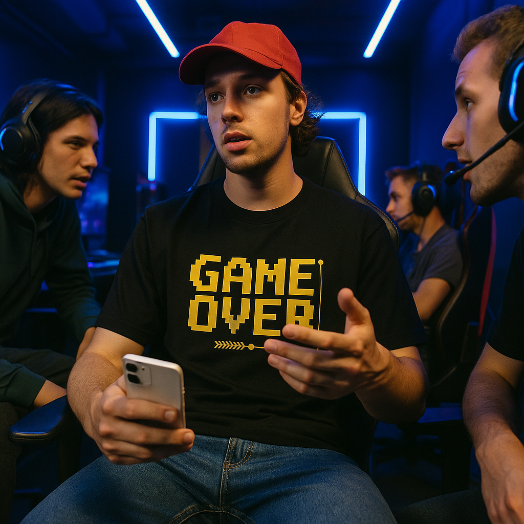 7th Street ( เซเว่นสตรีท ) เสื้อยืด รุ่น L-GOV002  7th Street Light Collection.