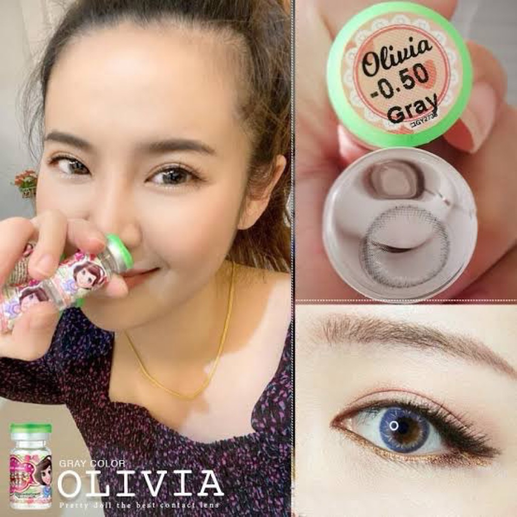คอนแทคเลนส์ Olivia👀➖