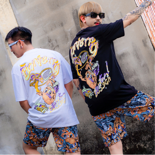 SET BT V.3 Monkey ชุดเซ็ท ออกแดดเปลี่ยนสี/เรืองแสง ผู้ชาย