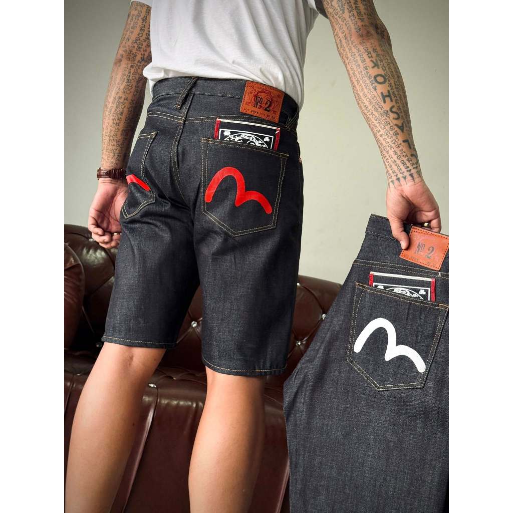 EVISU JAPAN ขาสั้น2สี
