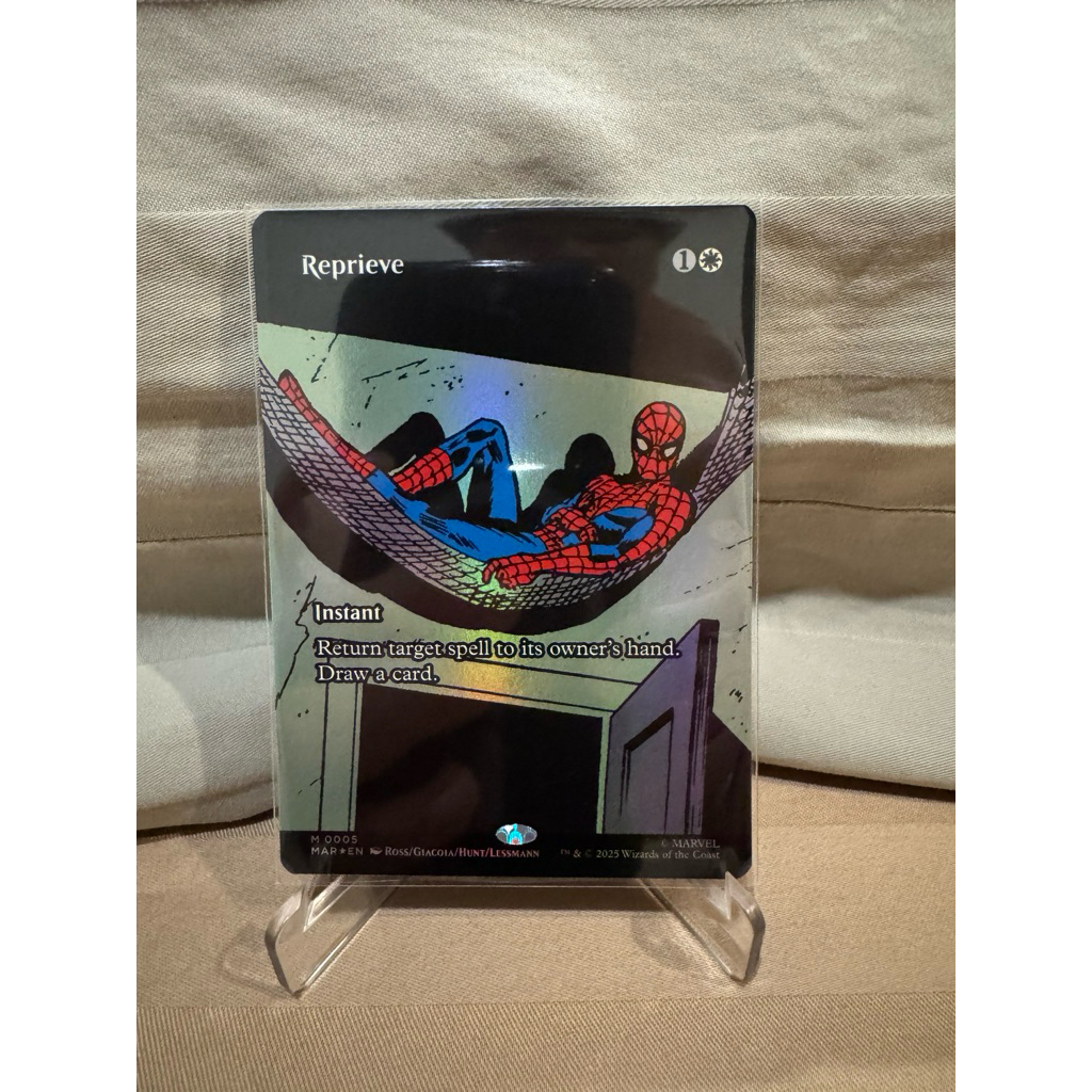 MTG Marvel Eternal-Legal Foil: Reprieve