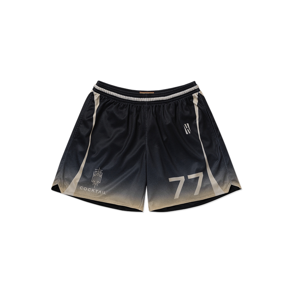 HoopLife x COCKTAIL 77 EVER TOUR MESH SHORTS BLACK
