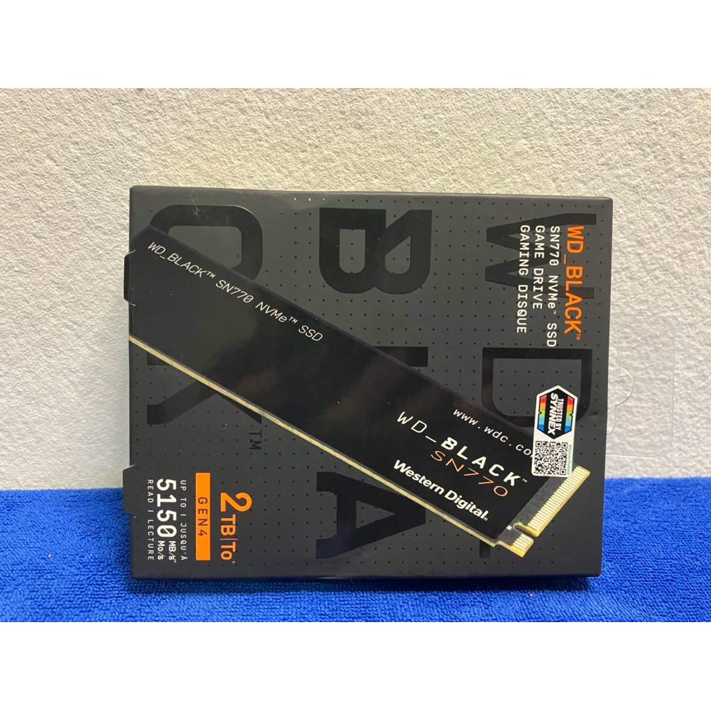 WD Black SN770 2TB สินค้าตัวโชว์ ประกันศูนย์