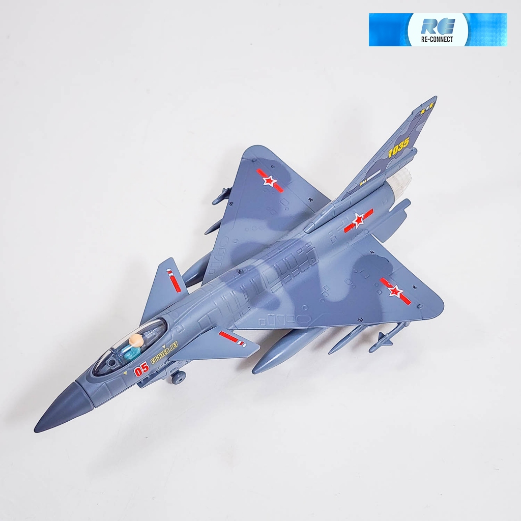 โมเดลเครื่องบินรบ ขับไล่ กองทัพอากาศจัน Chengdu 05 Fighter Jet J-10 Vigorous Dragon Chinese Militaty
