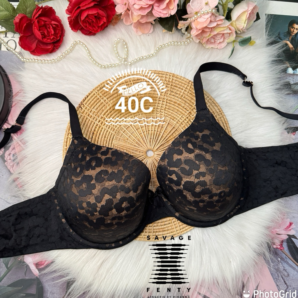 Savage X Fenty 40C สภาพใหม่ ฟองบาง สะอาด กริ้บ