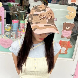 DADDY | Kidult Cap หมวกแก็ป ลายพราง สุดน่ารัก