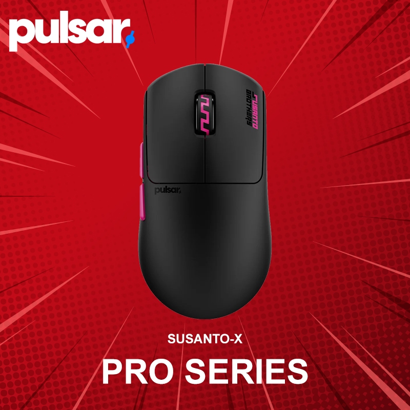 เมาส์เกมมิ่งไร้สาย Pulsar Pro Series Susanto-X ประกันศูนย์ 2 ปี