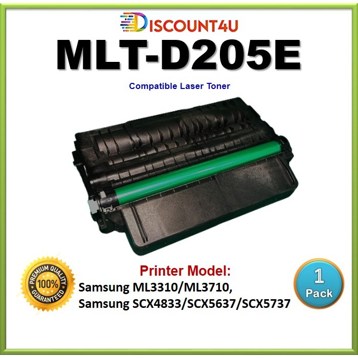 หมึกพิมพ์เทียบเท่า MLT-D205E For Samsung ML3310 / ML3310ND / 3312ND / 3710 / SCX4833 / SCX5637 / 563