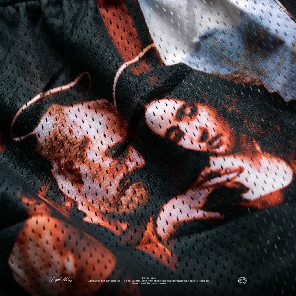 กางเกงขาสั้นสไตล์สตรีท DXPE – God Collection กางเกงบาส ราคา ถูกที่สุด ดีลบีเคเค แกลเลอรีภาพที่ 2