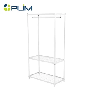 [ซื้อ1แถม1 *กดลงตะกร้า2ชิ้น] PLIM ตู้เสื้อผ้าราวแขวน PLIM LINEAR WR90-1-180 สีขาว ราวแขวน ราวแขวนเสื้อ จัดส่งโดย HomePro