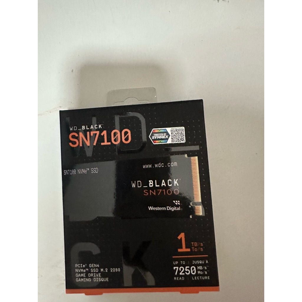 1 TB SSD WD BLACK SN7100 รูปที่ 2