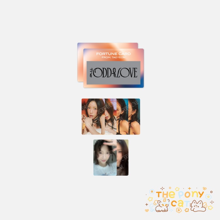 พร้อมส่งในไทย TAEYEON 2023 CONCERT "THE ODD OF LOVE" MD FORTUNE SCRATCH SET