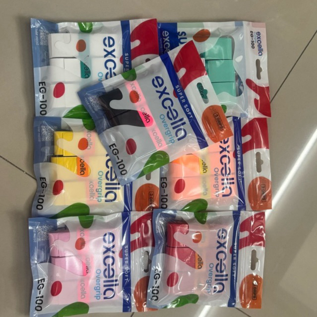 EG100 กริปพันด้ามexcella 1แพค3ชิ้น