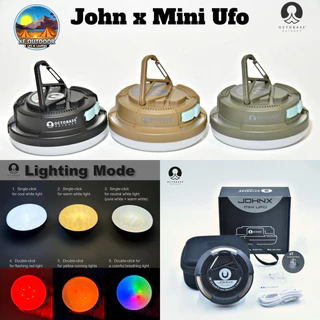 🌞ส่งด่วน ส่งฟรี🌞โคมไฟ OCTOBASE John x Mini UFO รุ่นใหม่ มาพร้อมเคส ไฟซาลาเปา OCTOBASE รับประกัน 1 ปี