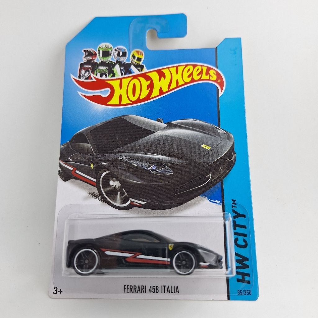 รถเหล็ก Hotwheels FERRARI 458 ITALIA HW CITY (ib52)