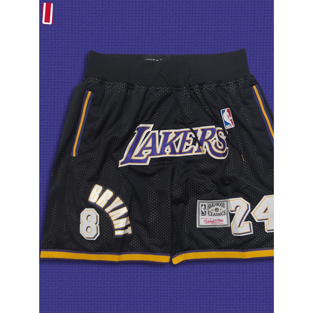กางเกง Lakers JUSTDON กางเกงบาส ขาสั้น แฟชั่น NBA Basketball 185