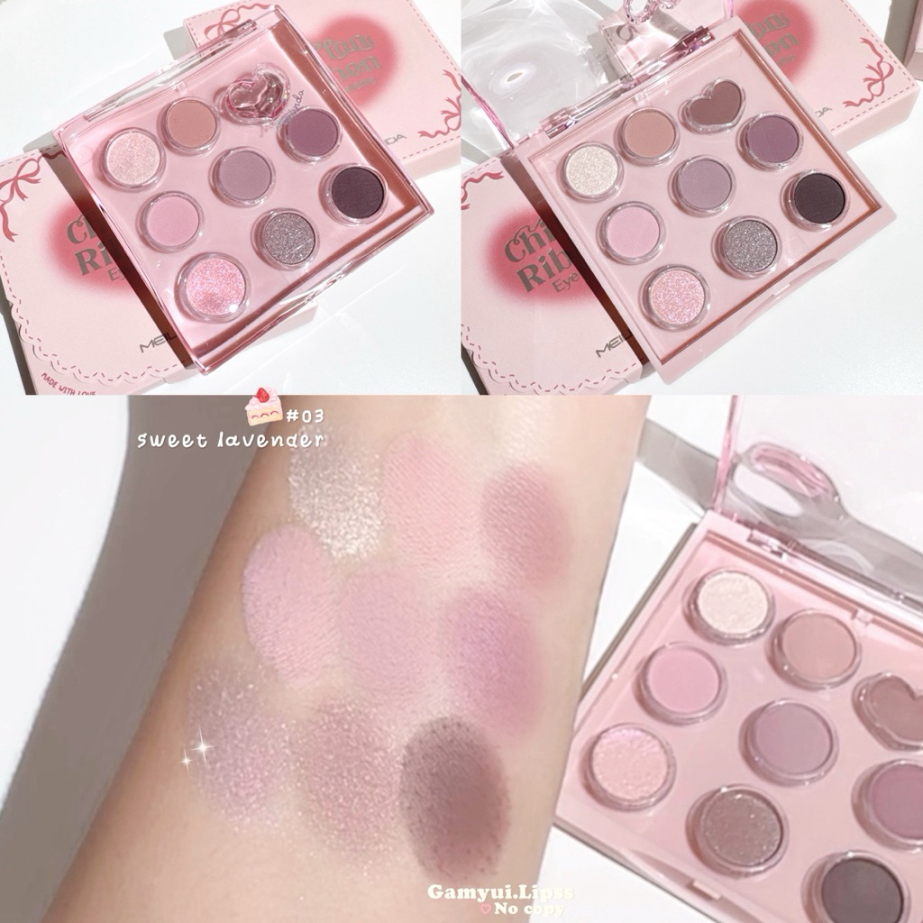 อายแชโดว์ Meilinda Chiffon Ribbon Eye Palette ꣑ৎ - รูปที่ 6