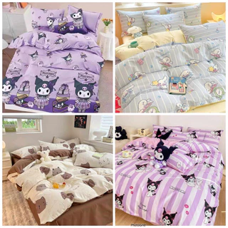 ชุดเครื่องนอนมีลายครบเซ็ท 6 ชิ้น ผ้านวมแบบหนา (มี 6 ฟุต,5 ฟุต,3.5 ฟุต)