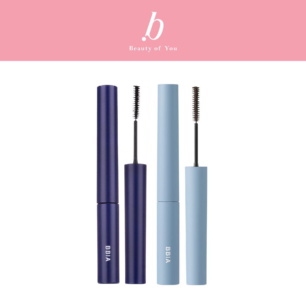 Bbia Never Die Mascara Slim #เปีย (มาสคาร่าหัวสลิม, ปัดง่ายได้ทุกเส้น, กันน้ำกันเหงื่อ)