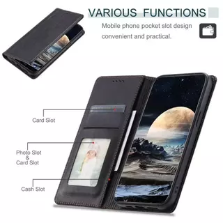 เคสฝาพับหนัง Xunte สำหรับVivo X200 V21 V23 V23E V25 V9 Y85 V15Pro V17 V19 V20 V20SE ใส่บัตรได้
