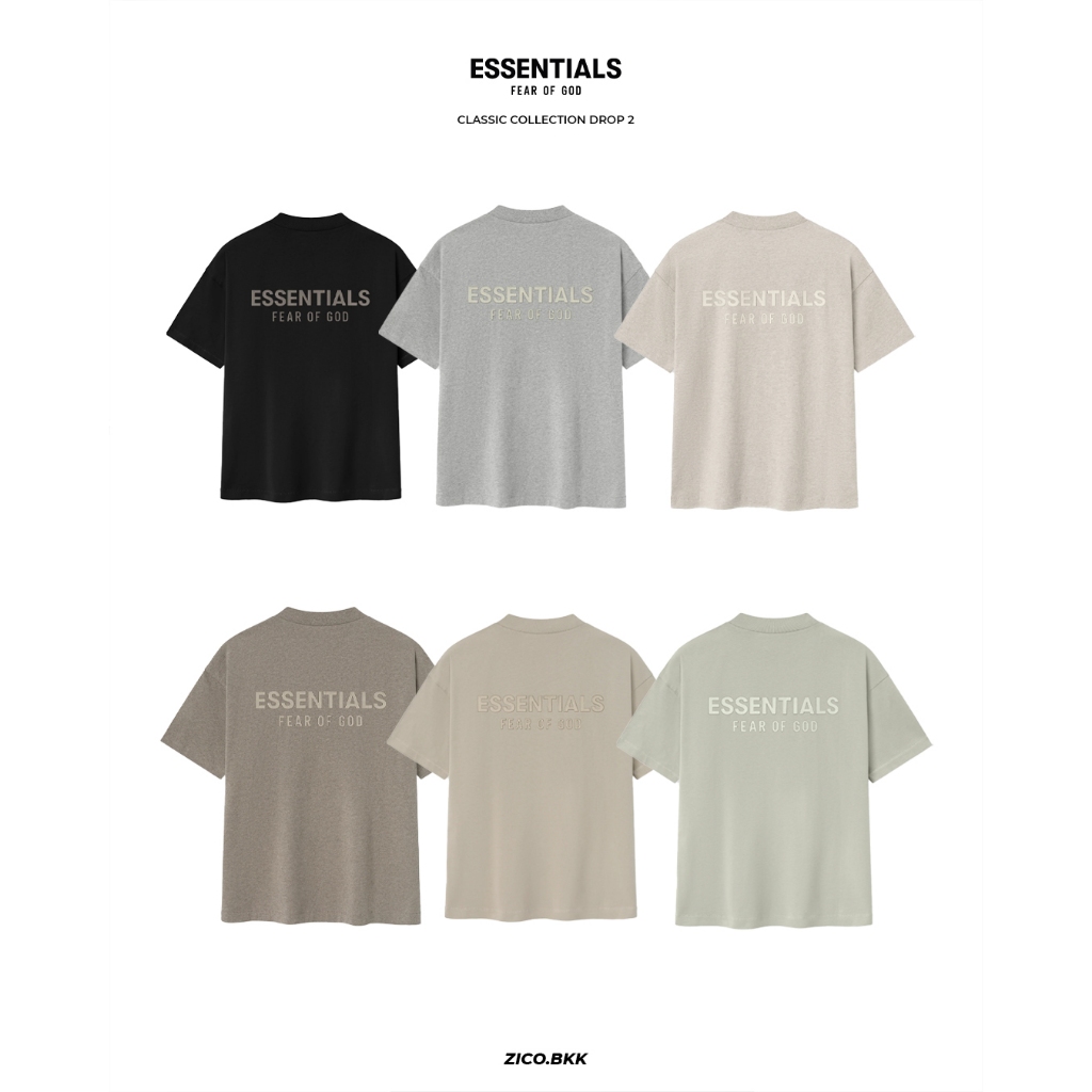 Essentials Classic Short Sleeve Tee (SS25) [Classic Collection Drop 2]