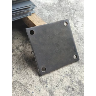 เหล็กเพลท 4x4 (ไม่เจาะรู/เจาะรู) ss400