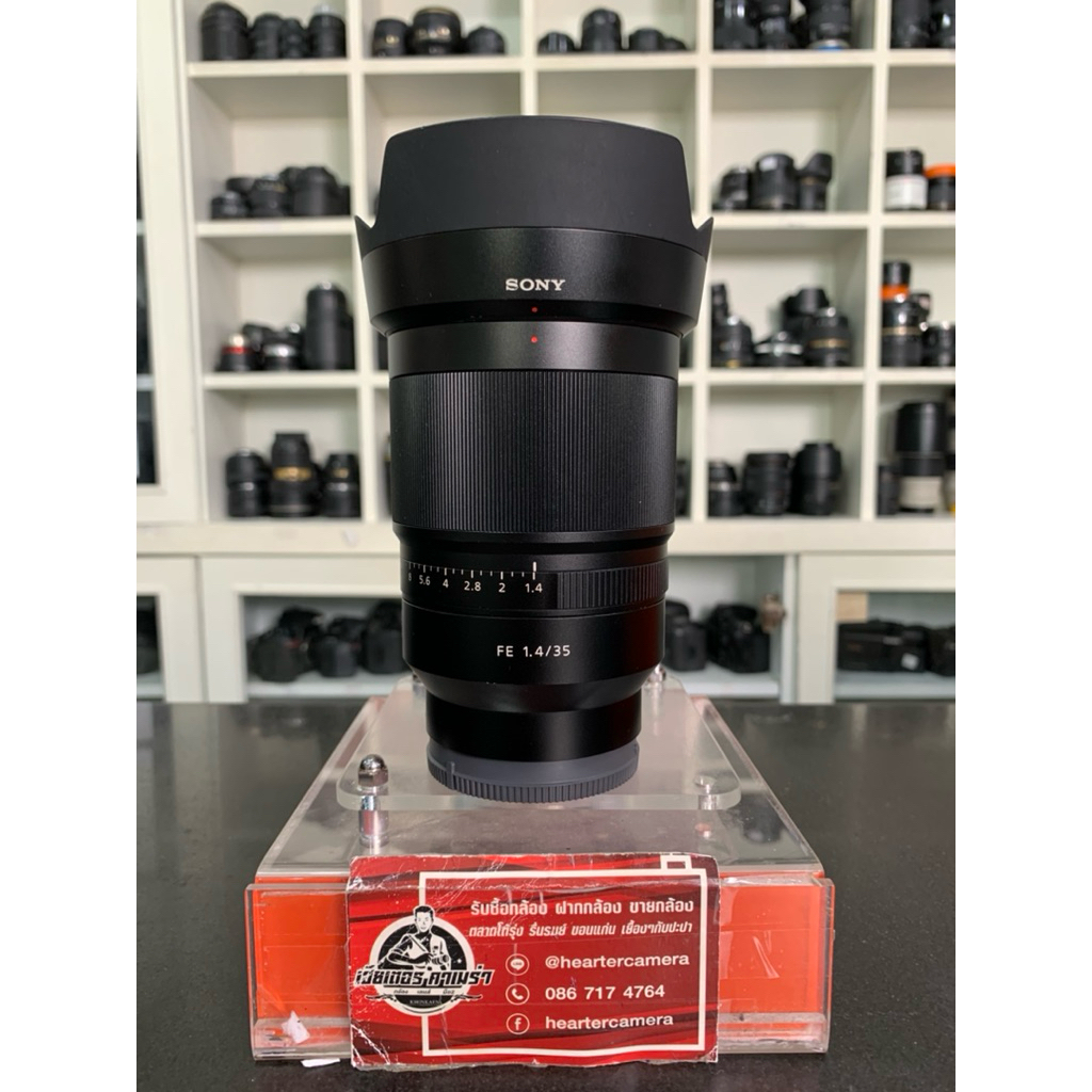 SONY FE 35mm F1.4 ZA ไม่มีกล่อง สภาพสวย