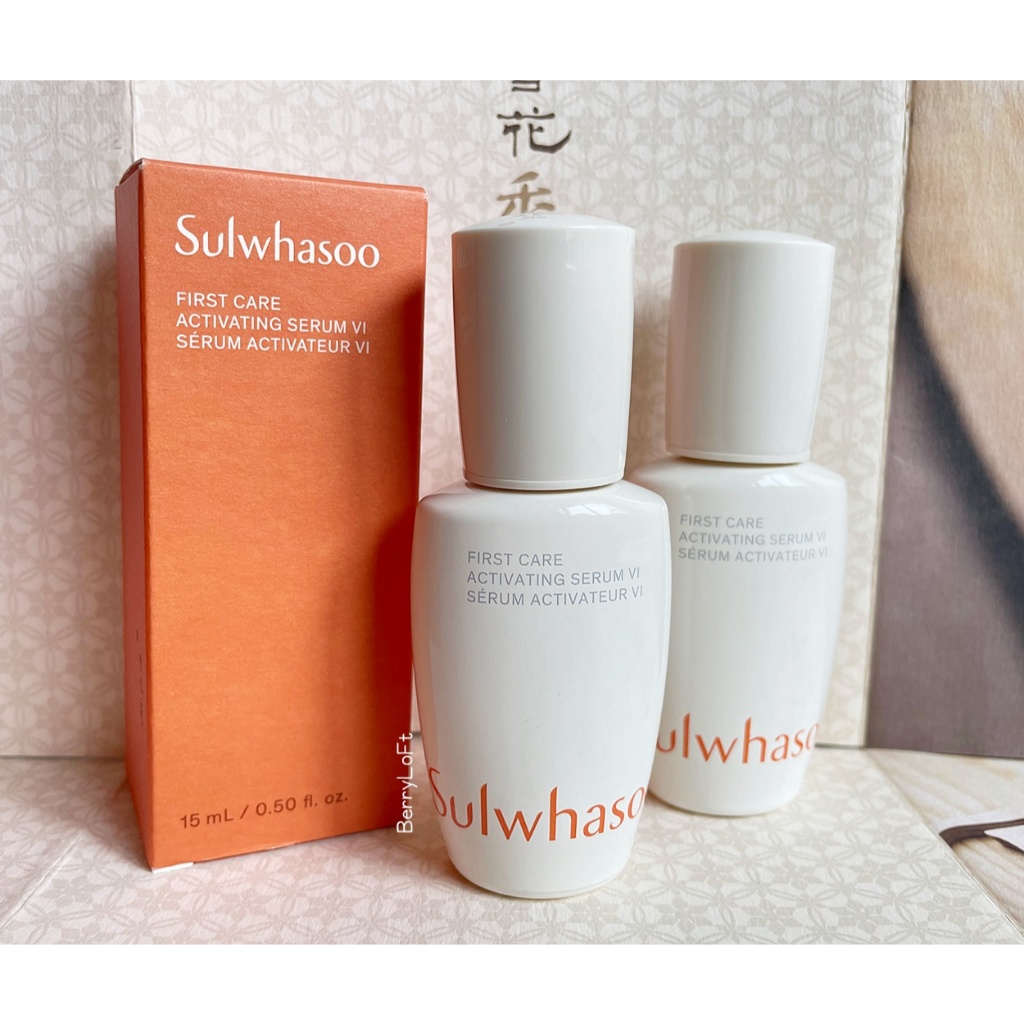 ฉลากไทย ผลิต 2025✨ SULWHASOO First Care Activating Serum VI 15 ml.
