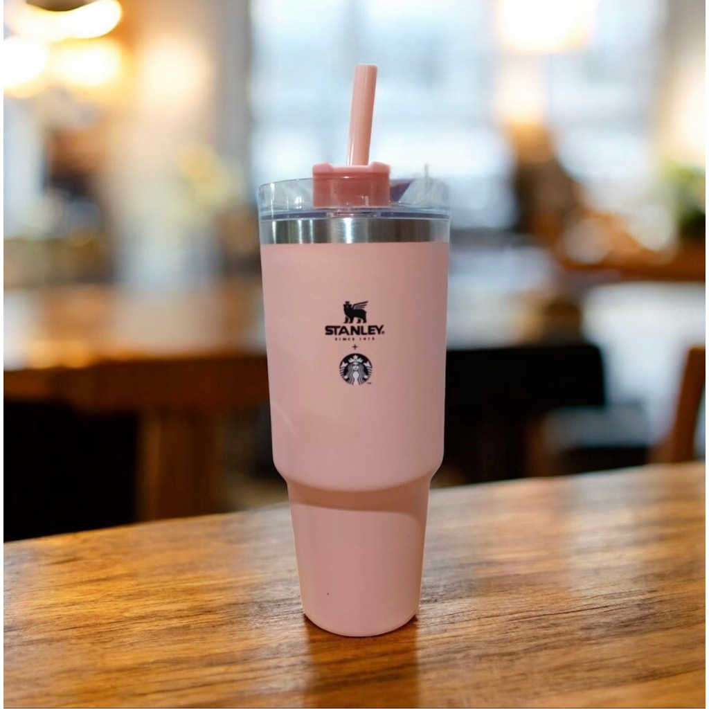 Starbucks Thailand Starbucks x Stanley Pink Peach Cold Cup 30oz.