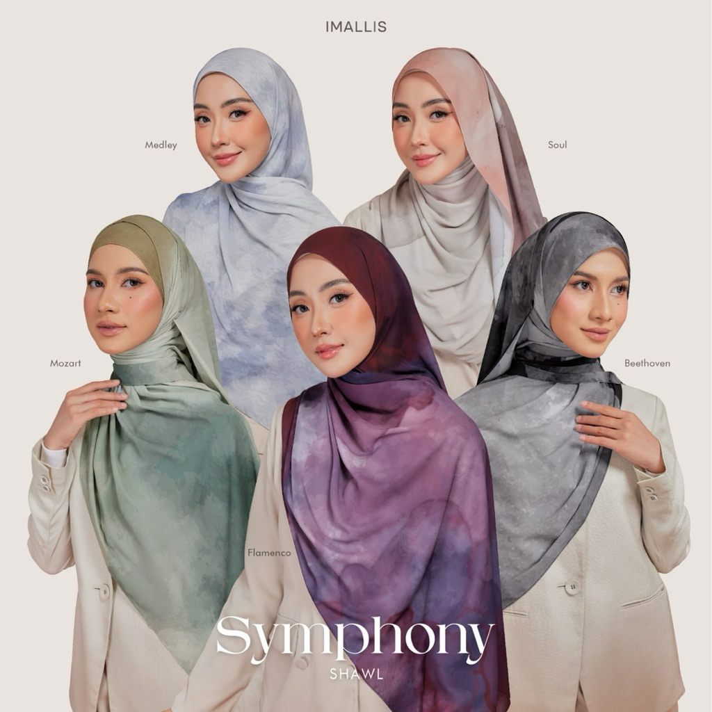 IMALLIS (ผ้า Chiffon ; พันยาว) ขนาด 1.9x0.7 m (New preorder)