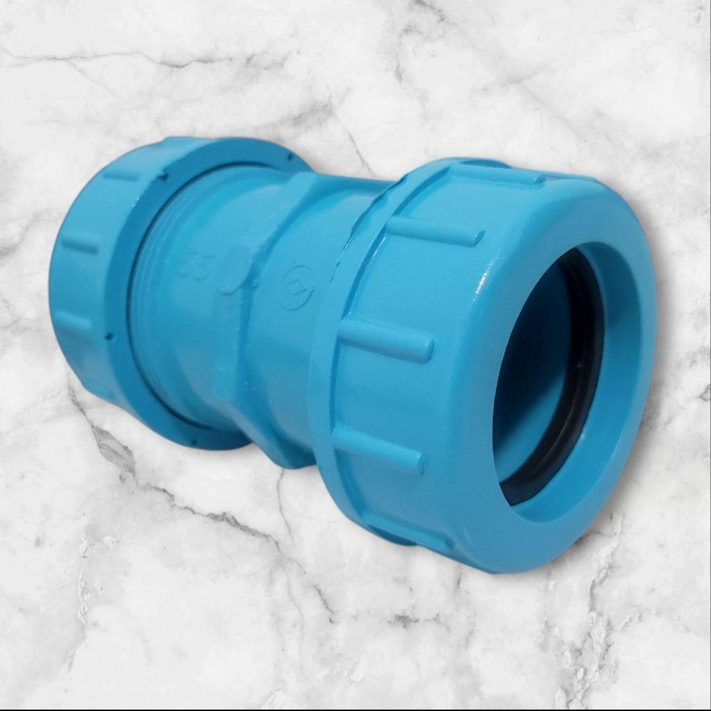 ข้อต่อยูเนี่ยน PVC แหวนยาง สวมท่อ ขนาด 2