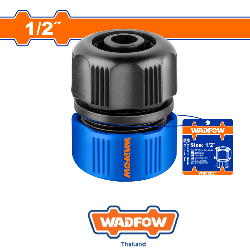 WADFOW WQC2E21 ข้อต่อสายยาง 1/2″