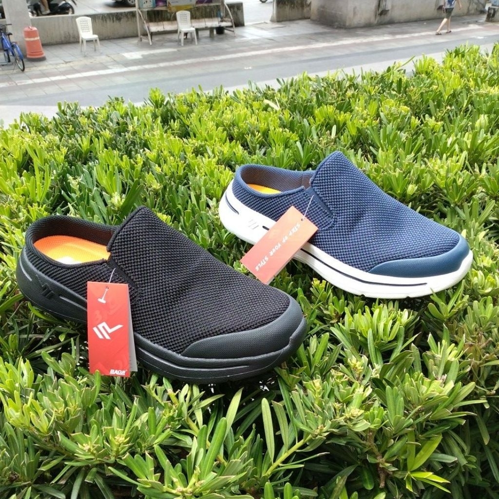 Sportshoes2020  รองเท้าผ้าทอ Baojiสไตล์เปิดส้นพื้นสูง1นิ้ว#41-45size#