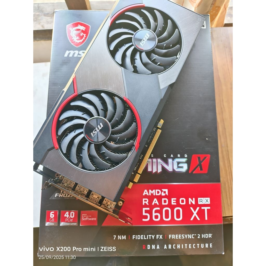 msi 5600xt 6Gb มือสองสภาพดี