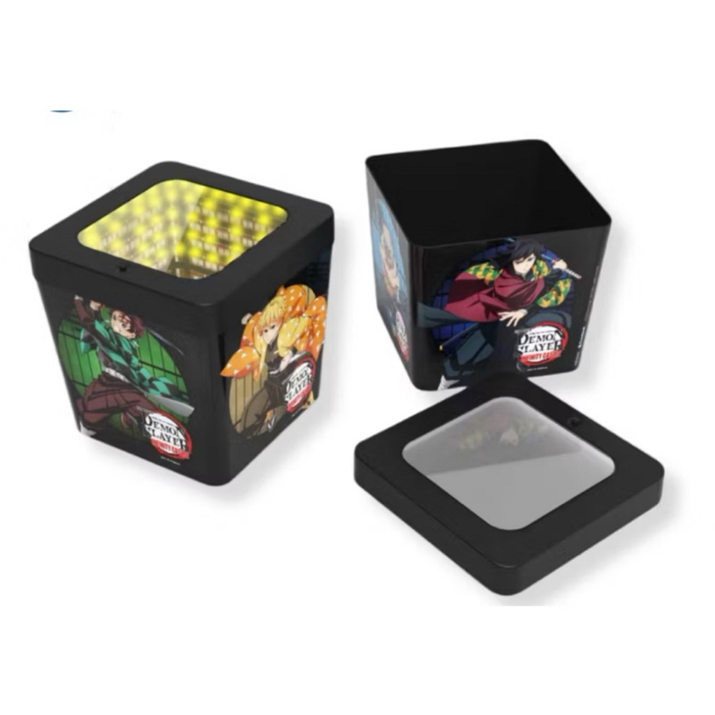 (ทักลด50%) ถังป็อปคอร์น เปิดไฟได้ sf แท้ ดาบพิฆาตอสูร demon slayer infinitycastle ปราสาทไร้ขอบเขต