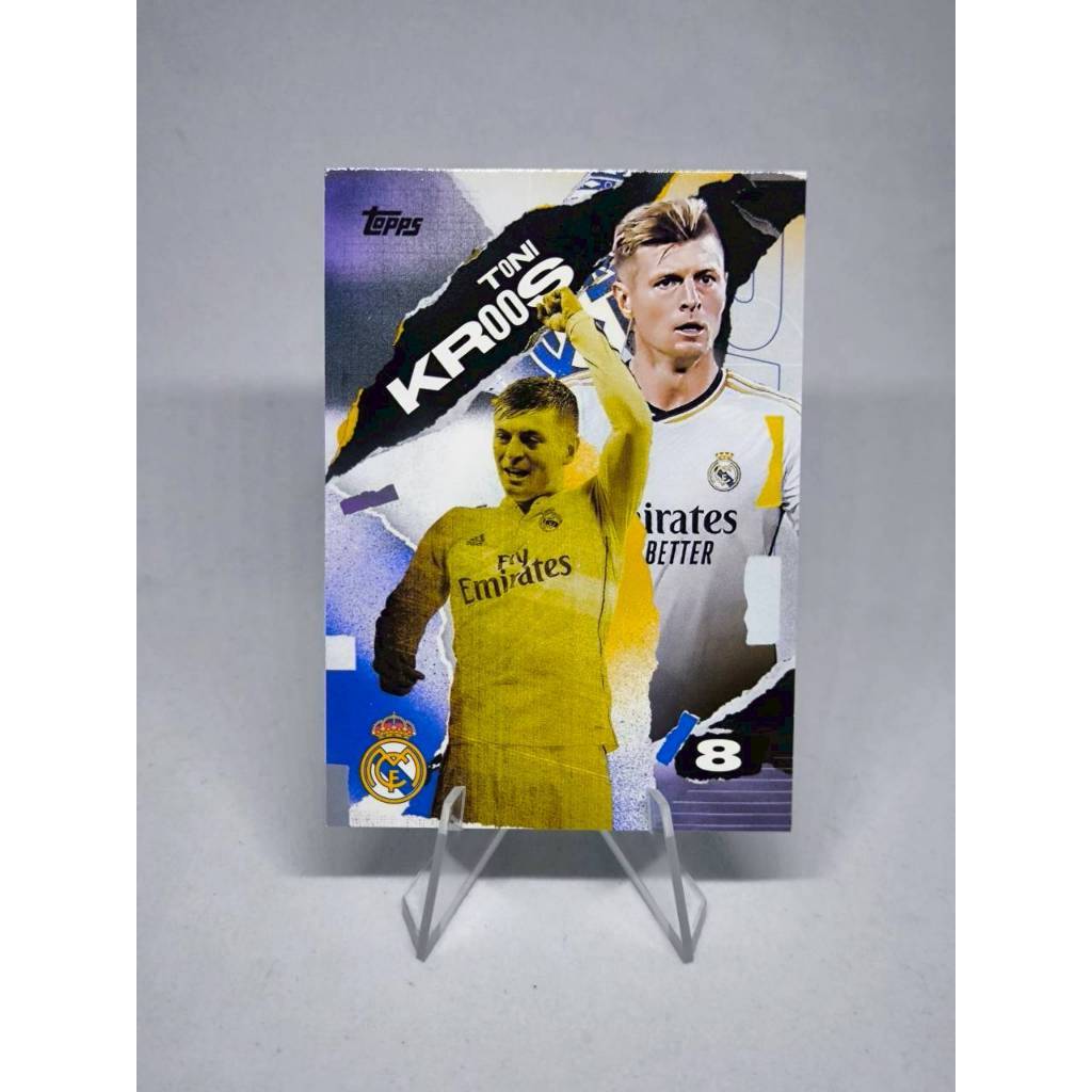 การ์ดฟุตบอล Topps Real Madrid Team Set Flamenco Flare 2024-25