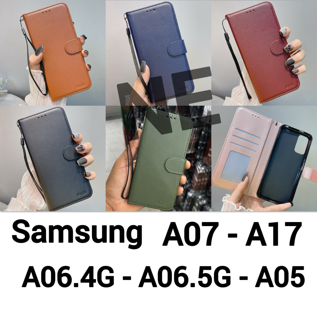 CASE เคส รุ่น SAMSUNG - A07 - A17 - A06.4G - A06.5G - A05 - ฝาพับ ✅📮