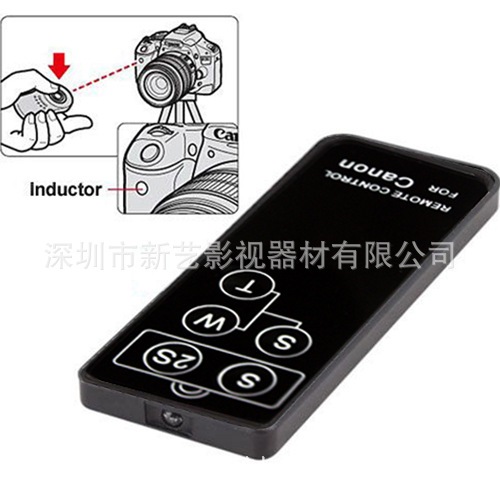 IR remote control  for Canon RC-6 รีโมทไร้สาย กล้องแคนอน 700D 600d 80D 5D3 4  200d 7D2 selfie