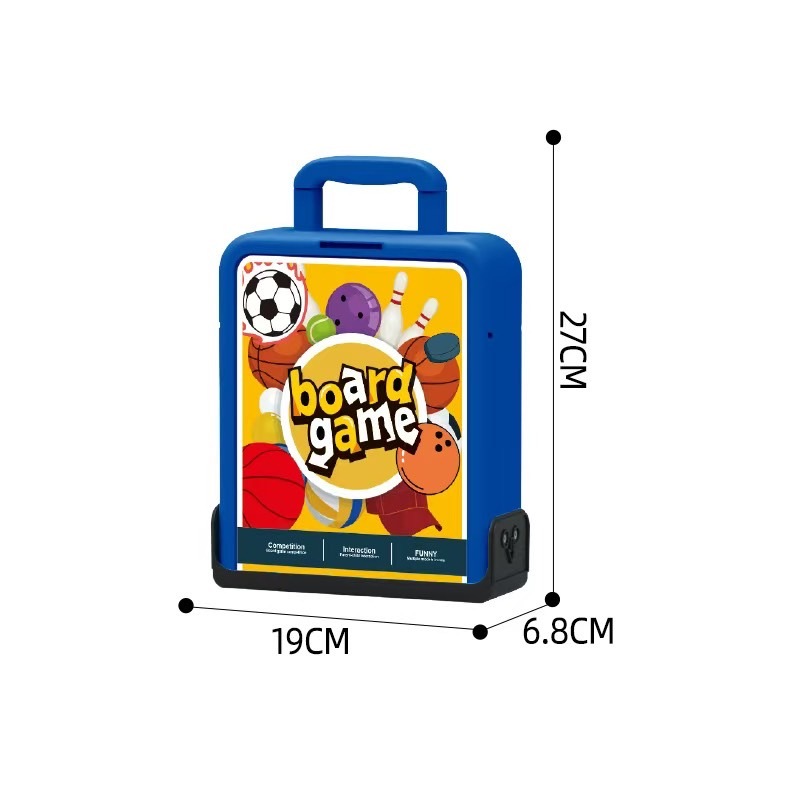 Board Game 5-in-1 ชุดเกมกีฬาโต๊ะพกพา บาส โบว์ลิ่ง เล่นได้หลายเกมในกล่องเดียว พกพาสะดวก - รูปที่ 6