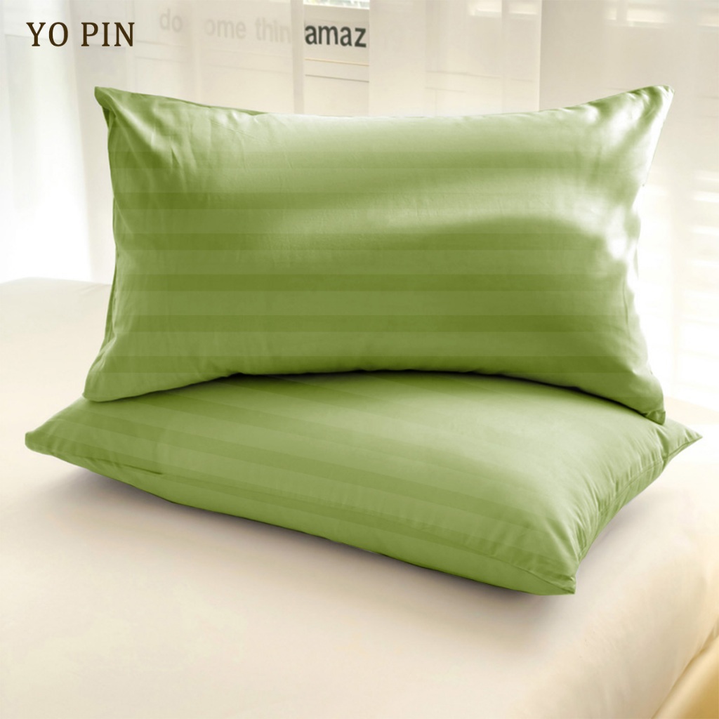 ปลอกหมอน Satin 19 x 29 นิ้ว (48 x 74 cm) สไตล์ มินิมอล สีสันมากมาย