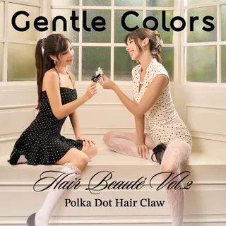 Gentle Colors Hair Beauté Vol.2 Polka Dot Hair Claw กิ๊บหนีบผมโพกาดอท
