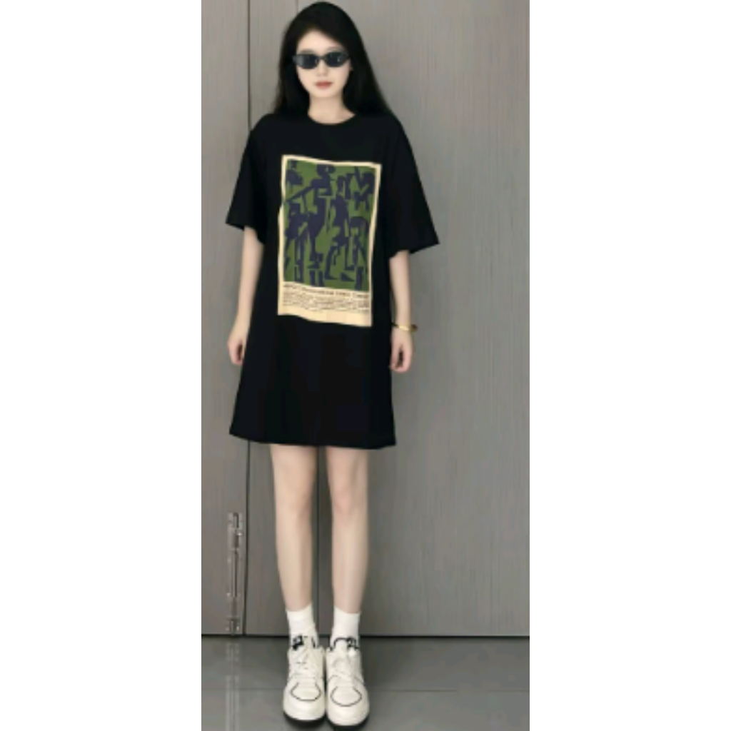 MLB Chunky Liner PU Low sneakers Black/Green/Yellow รองเท้ากีฬา