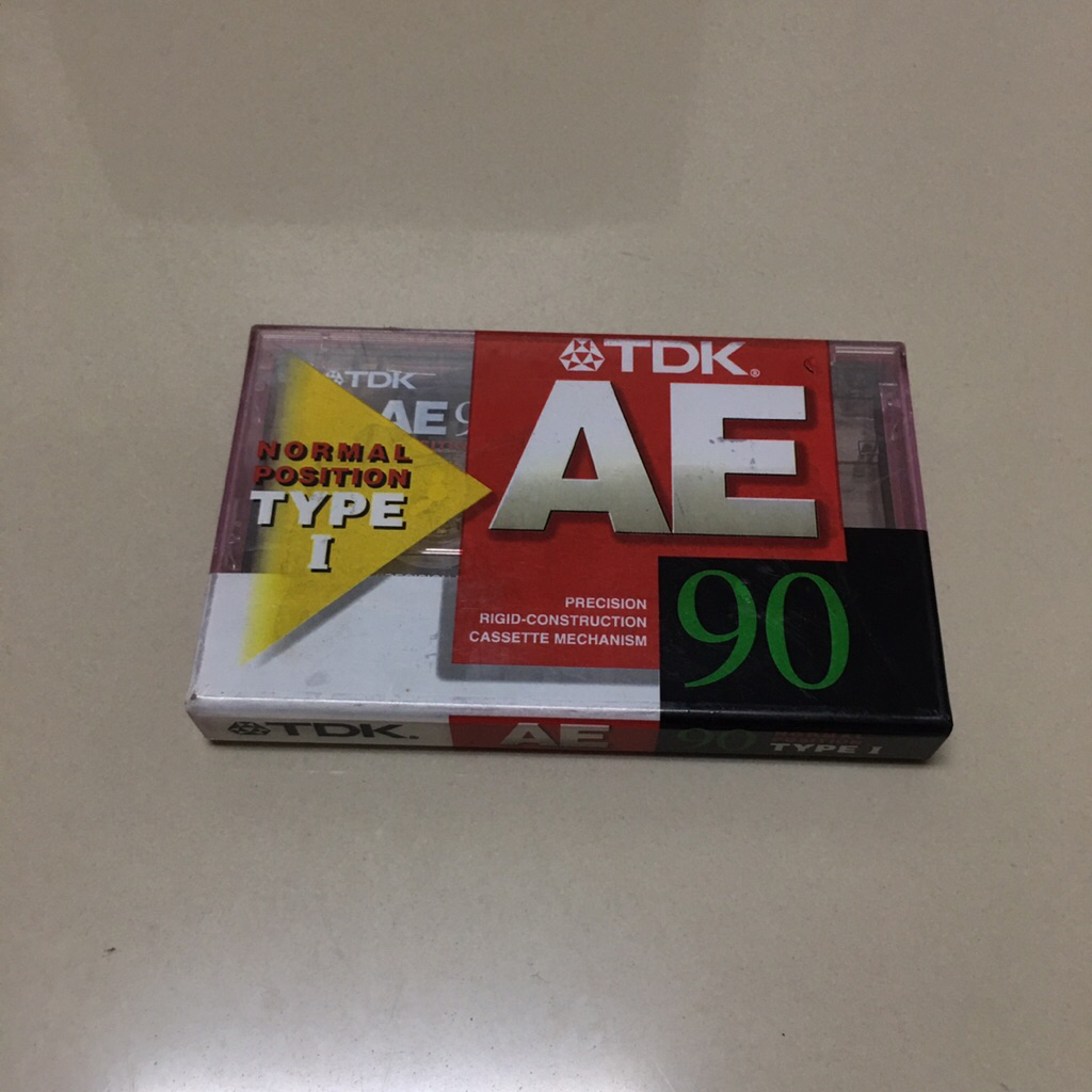 Sealed TDK AE 90 Tape Cassette