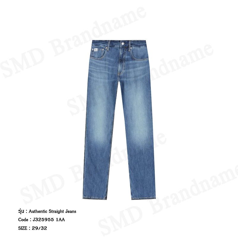 Calvin Klein Jeans กางเกงยีนส์ รุ่น Authentic Straight Jeans Code: J325955 1AA