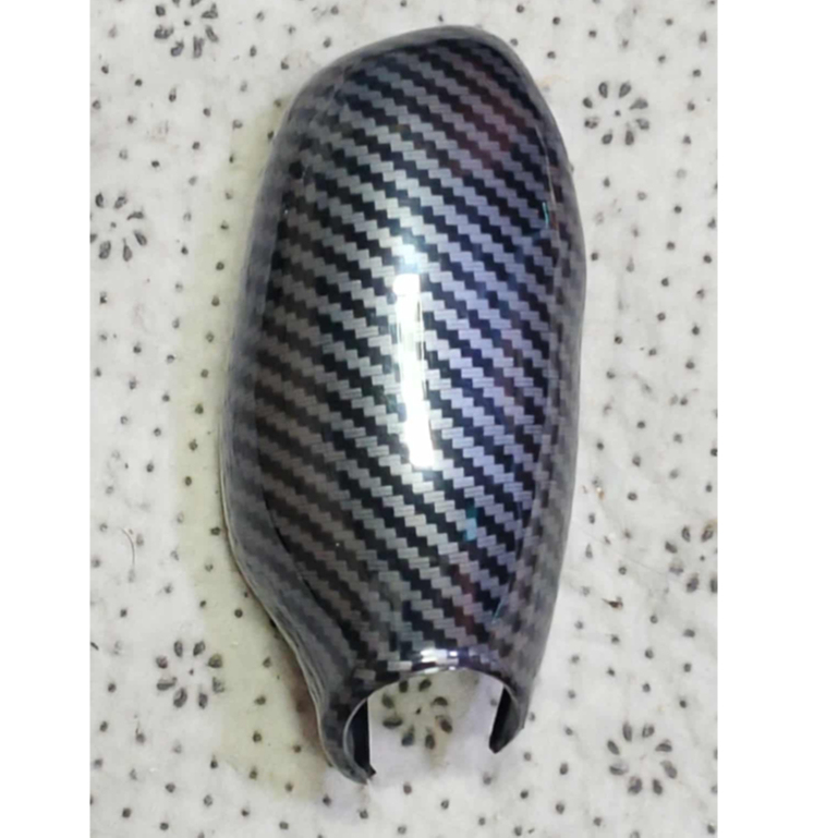 Carbon Fiber Gear Shift Knob Cover for BMW 5 Series G30 (G30 Carbon Fiber Color) Left Hand Drive Car