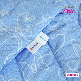 TULIP CHIC มิกกี้เมาส์ CHIC C06 Mickey ลิขสิทธิ์แท้ดิสนีย์ ชุดผ้าปู ผ้าห่มนวม สไตล์มินิมอล สัมผัสนุ่มไม่ระคายผิว Disney
