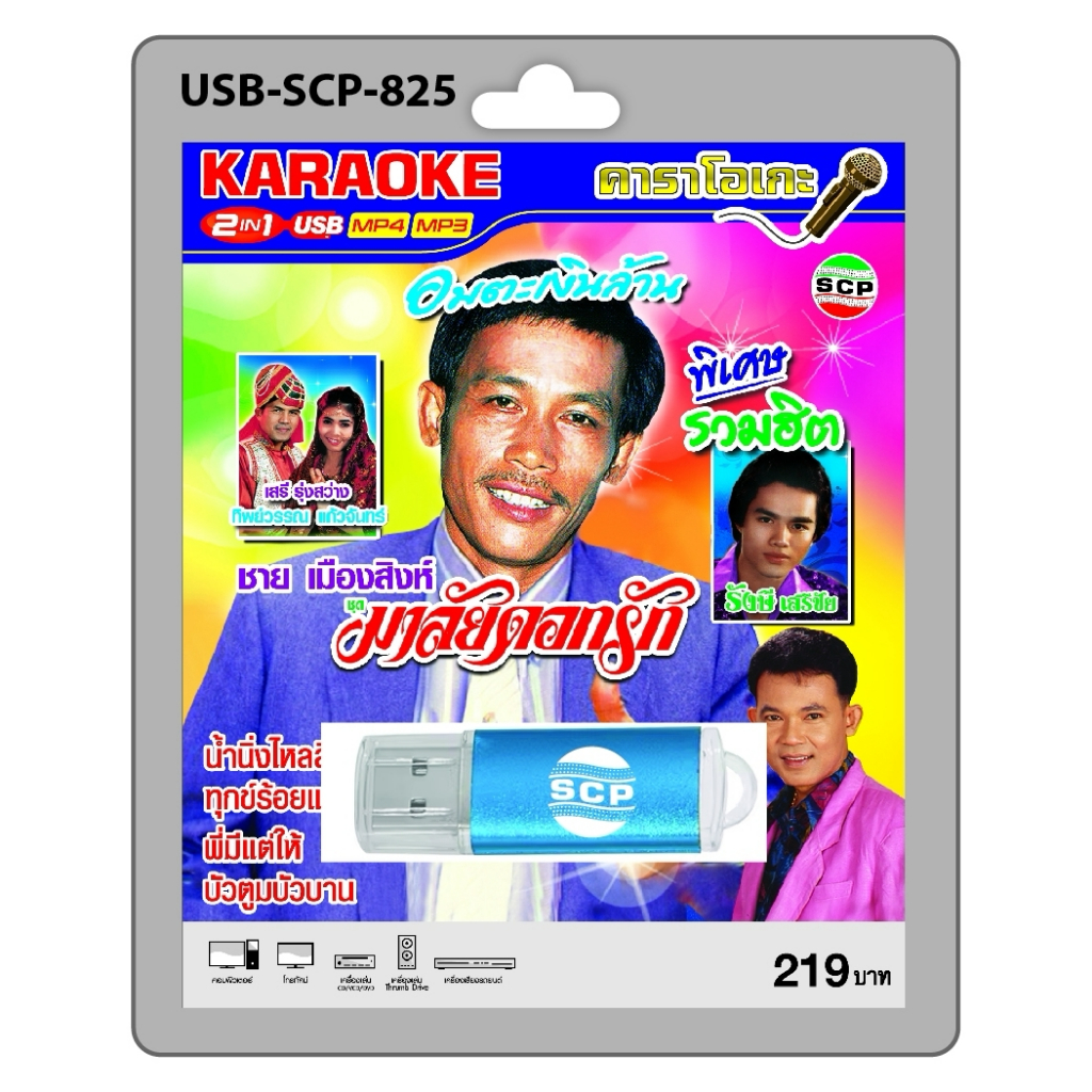 niidz (825) USB flashdrive karaoke อมตะเงินล้าน มาลัยดอกรัก