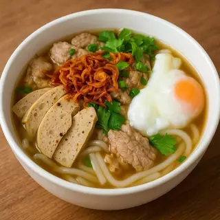 3 เกลอ ก๋วยจั๊บญวน 4 ห่อ + ก๋วยจั๊บน้ำข้น 4 ห่อ + ก๋วยเตี๋ยวเรือ 4 ห่อ เจฟฟี่ 24 น. 12 ห่อ นน. 75 กรัม/ซอง เส้นเหนียว